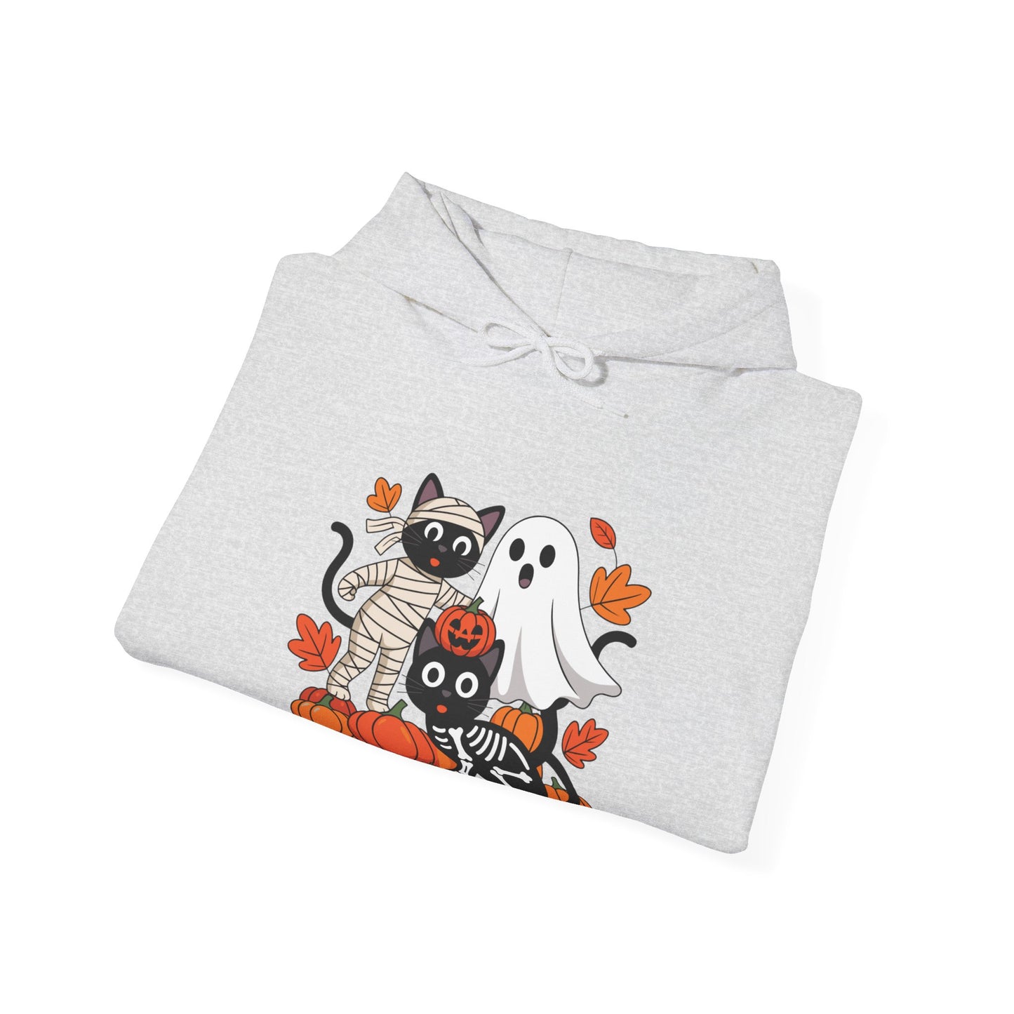 Cozy Pumpkin Cat Hoodie