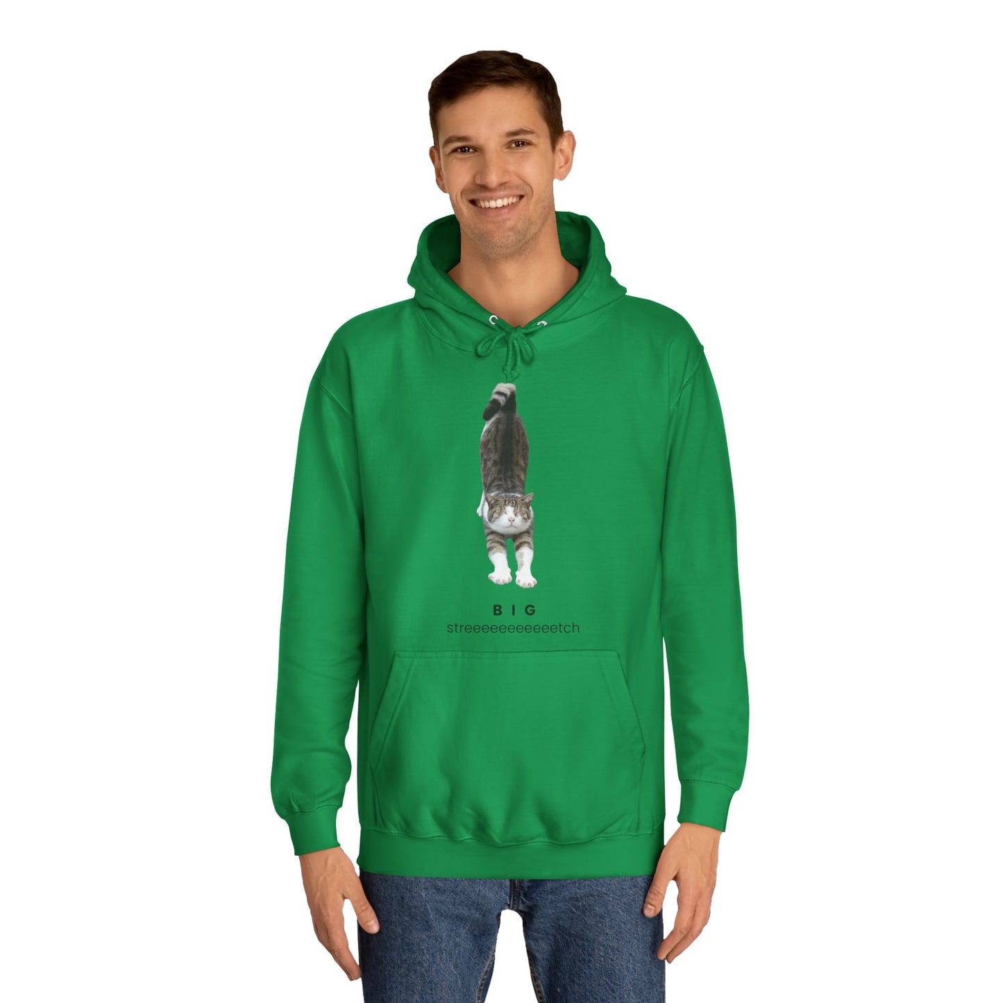 Big Stretch Cat Hoodie