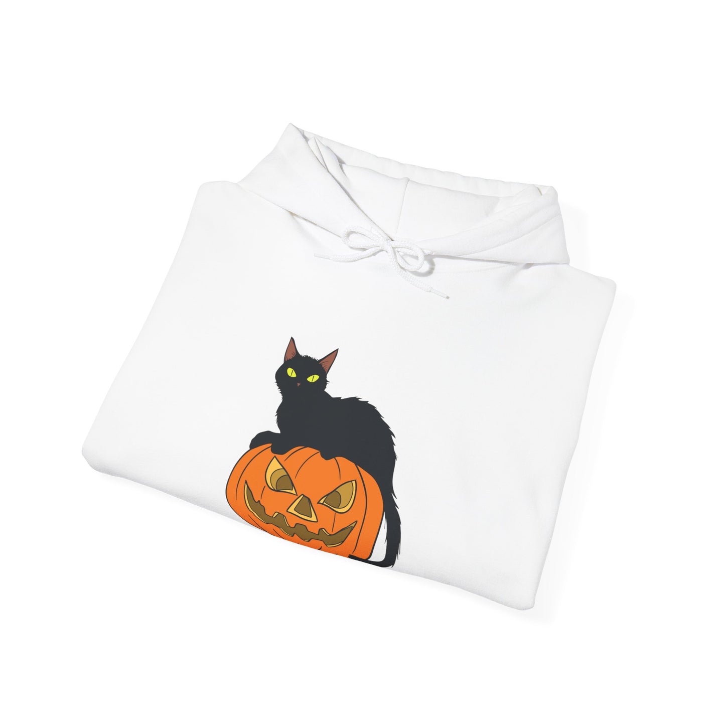 Spooky Pumpkin Cat Hoodie