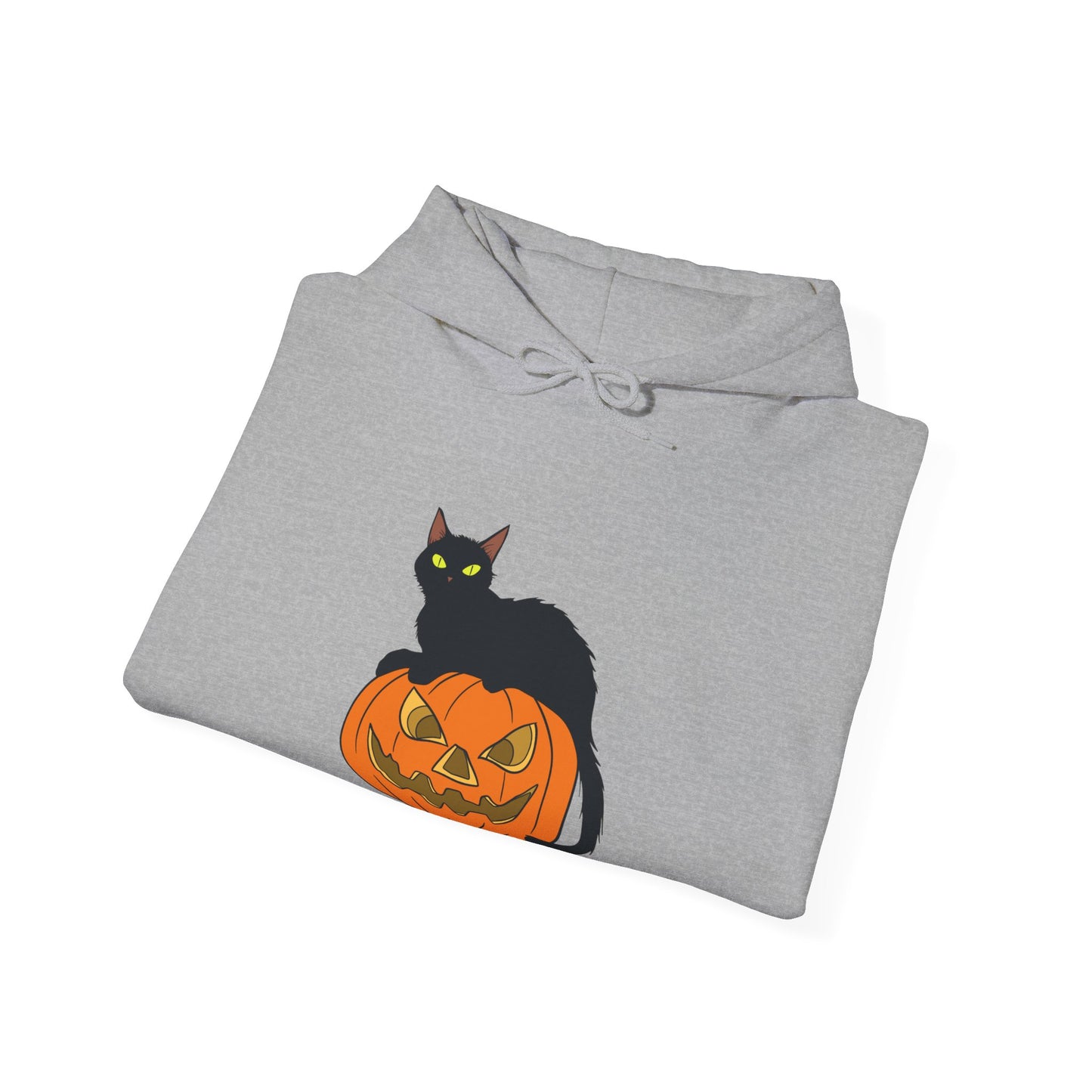Spooky Pumpkin Cat Hoodie
