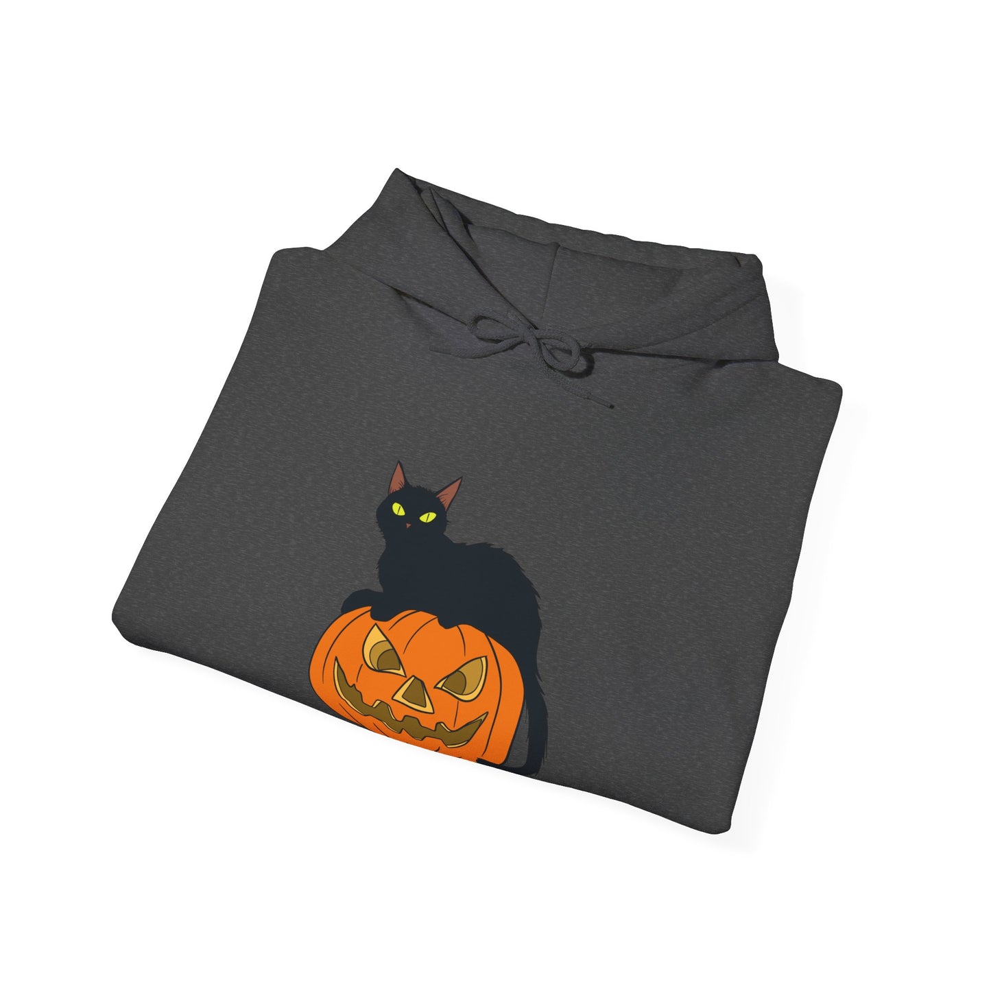 Spooky Pumpkin Cat Hoodie