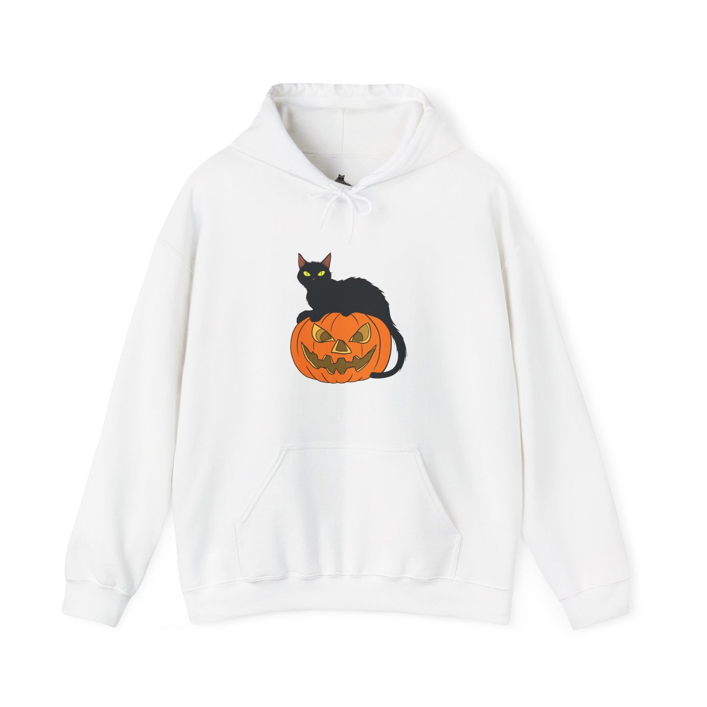 Spooky Pumpkin Cat Hoodie