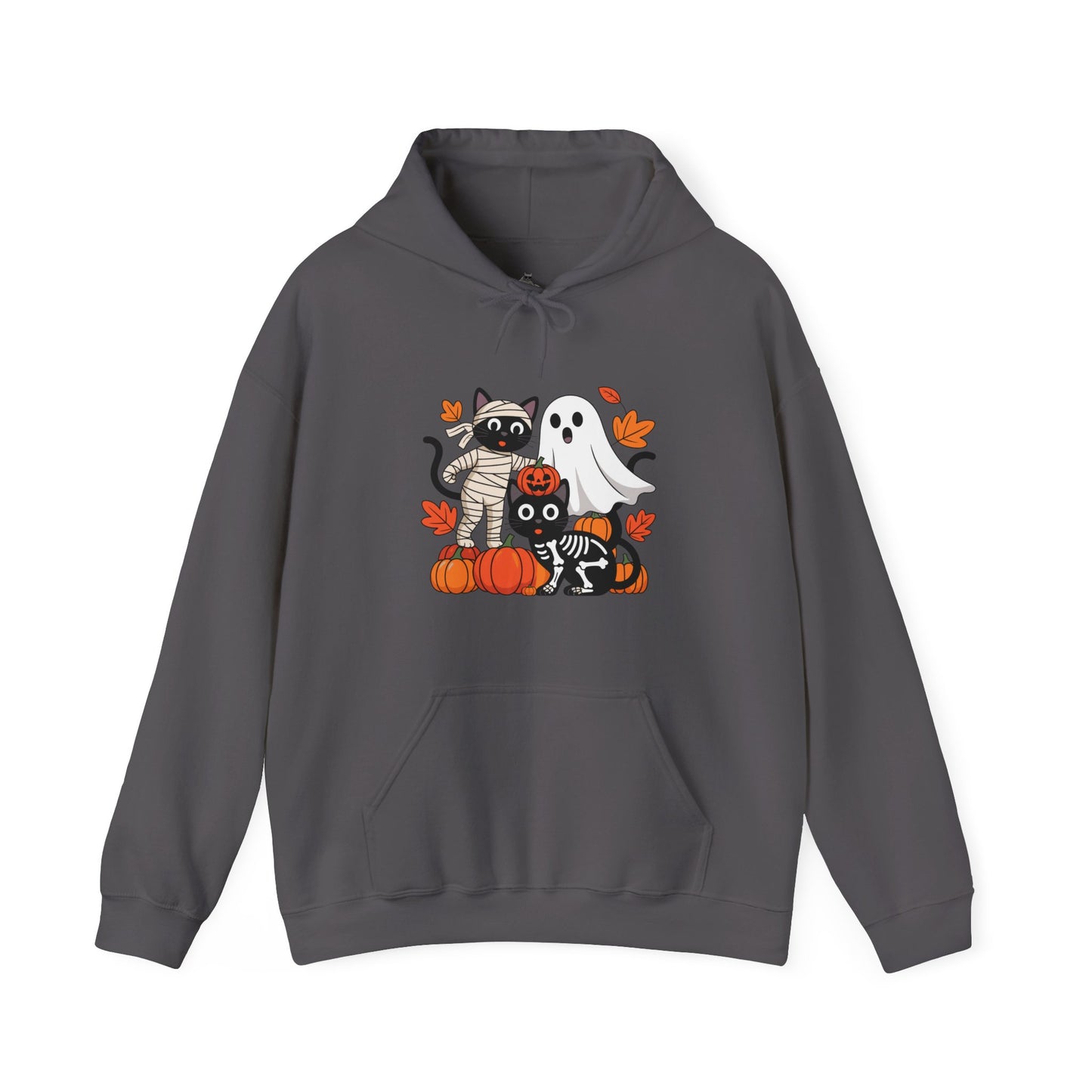 Cozy Pumpkin Cat Hoodie