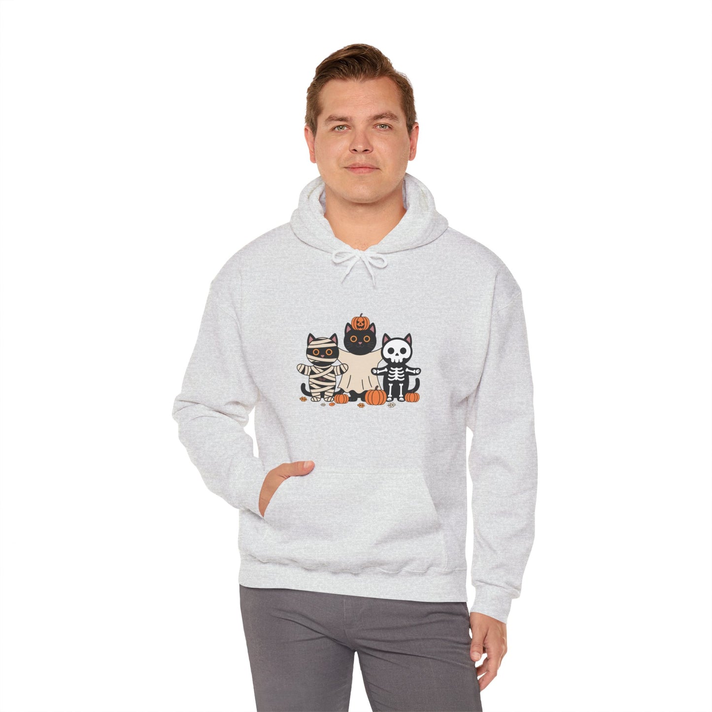 Halloween Cat Lover Hoodie