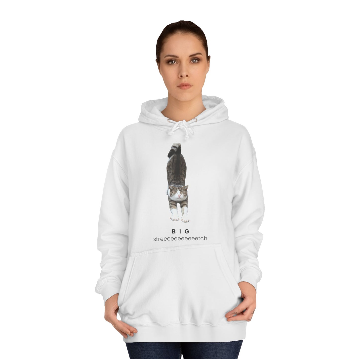 Big Stretch Cat Hoodie
