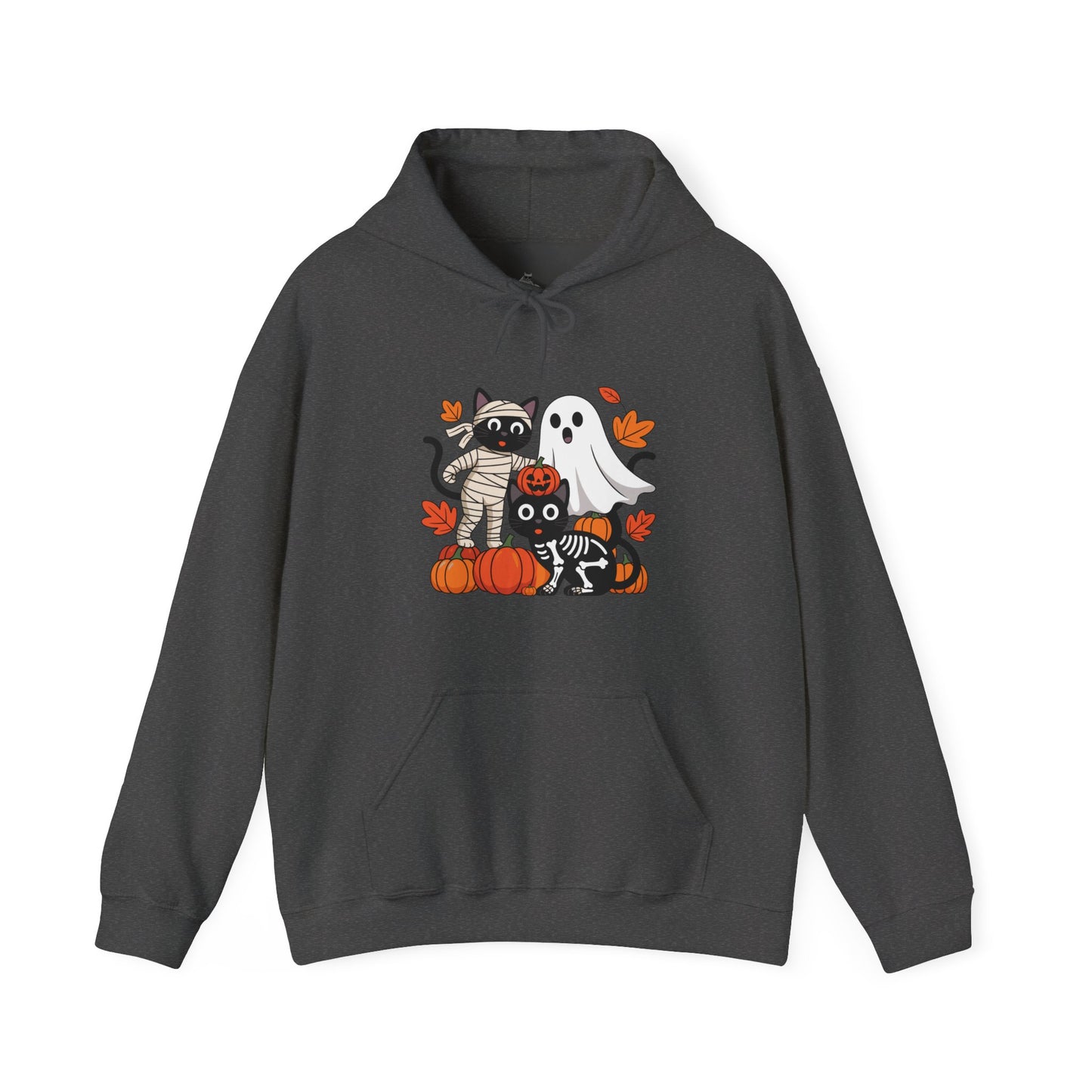 Cozy Pumpkin Cat Hoodie