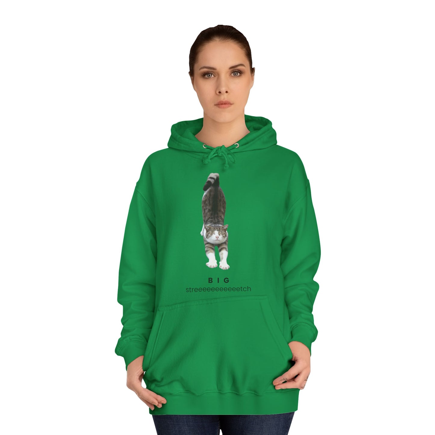 Big Stretch Cat Hoodie