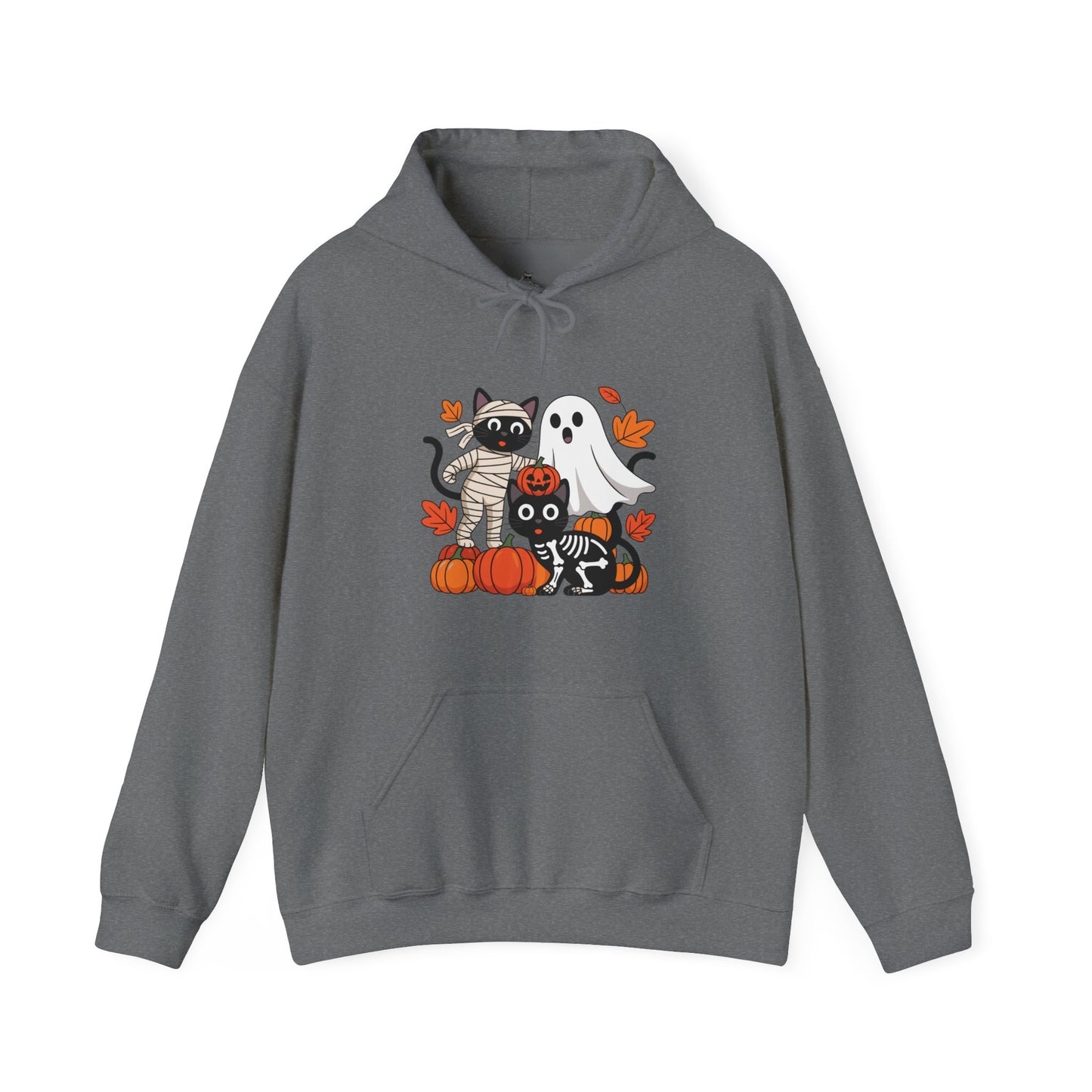 Cozy Pumpkin Cat Hoodie