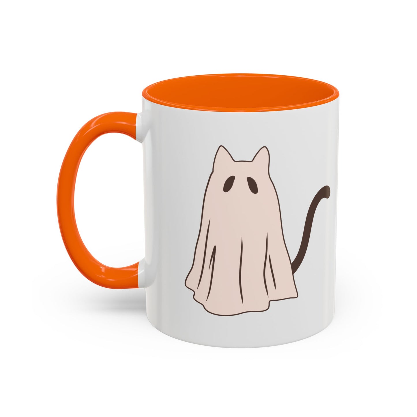 Haunted Cat Ghost Mug