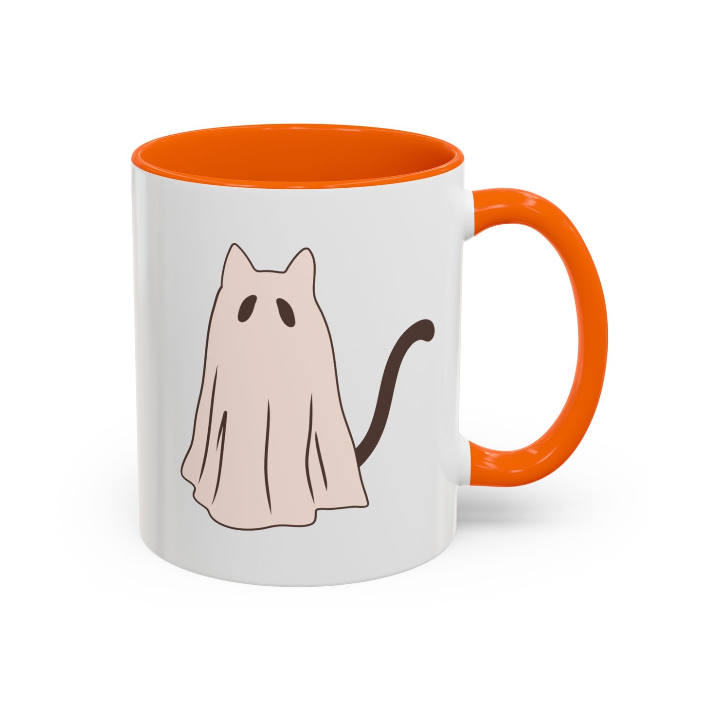 Haunted Cat Ghost Mug