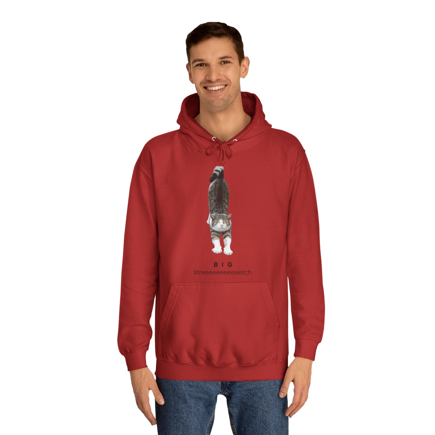 Big Stretch Cat Hoodie