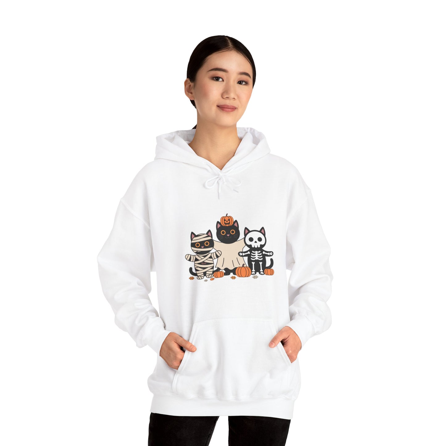 Halloween Cat Lover Hoodie