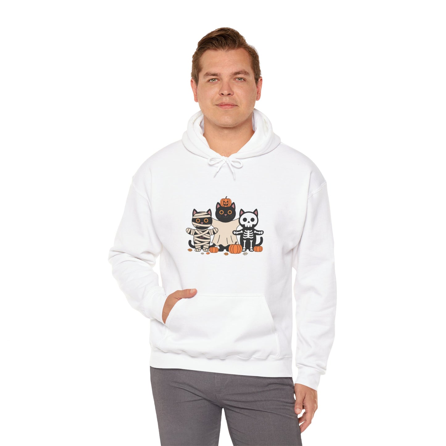 Halloween Cat Lover Hoodie