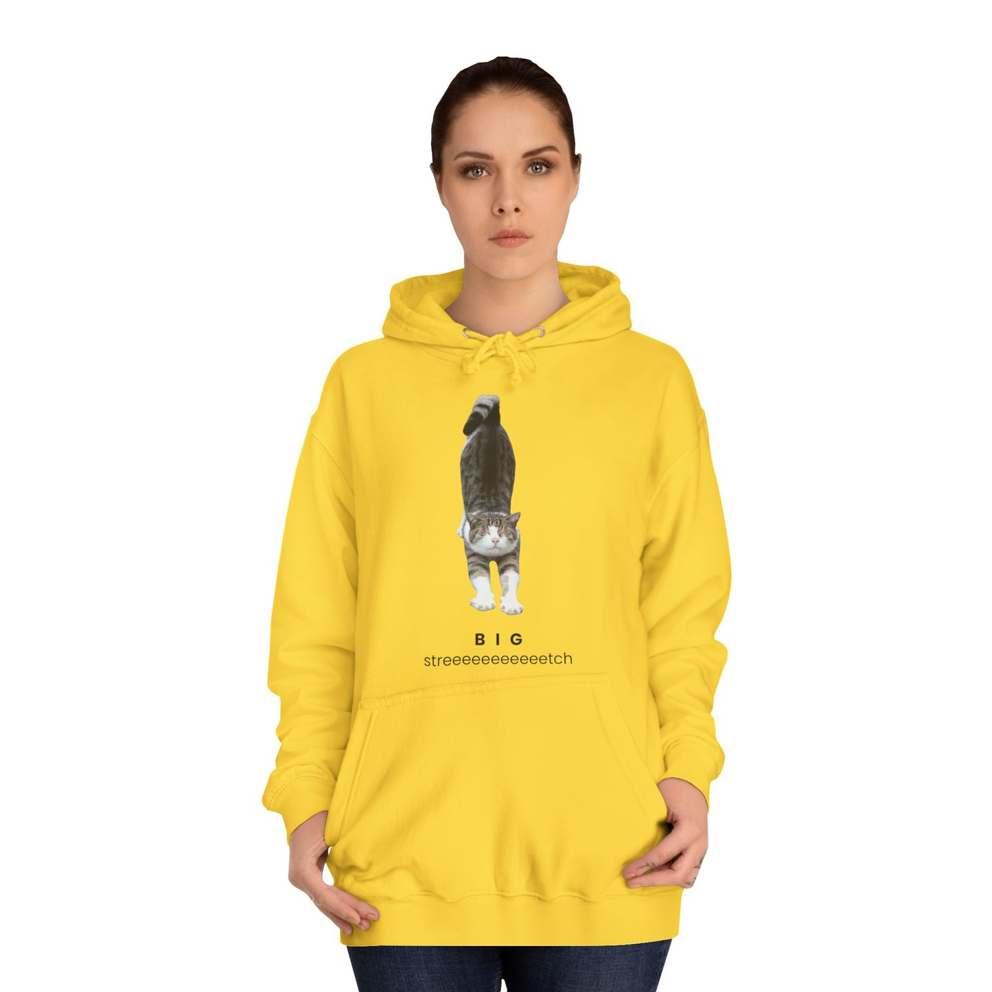 Big Stretch Cat Hoodie
