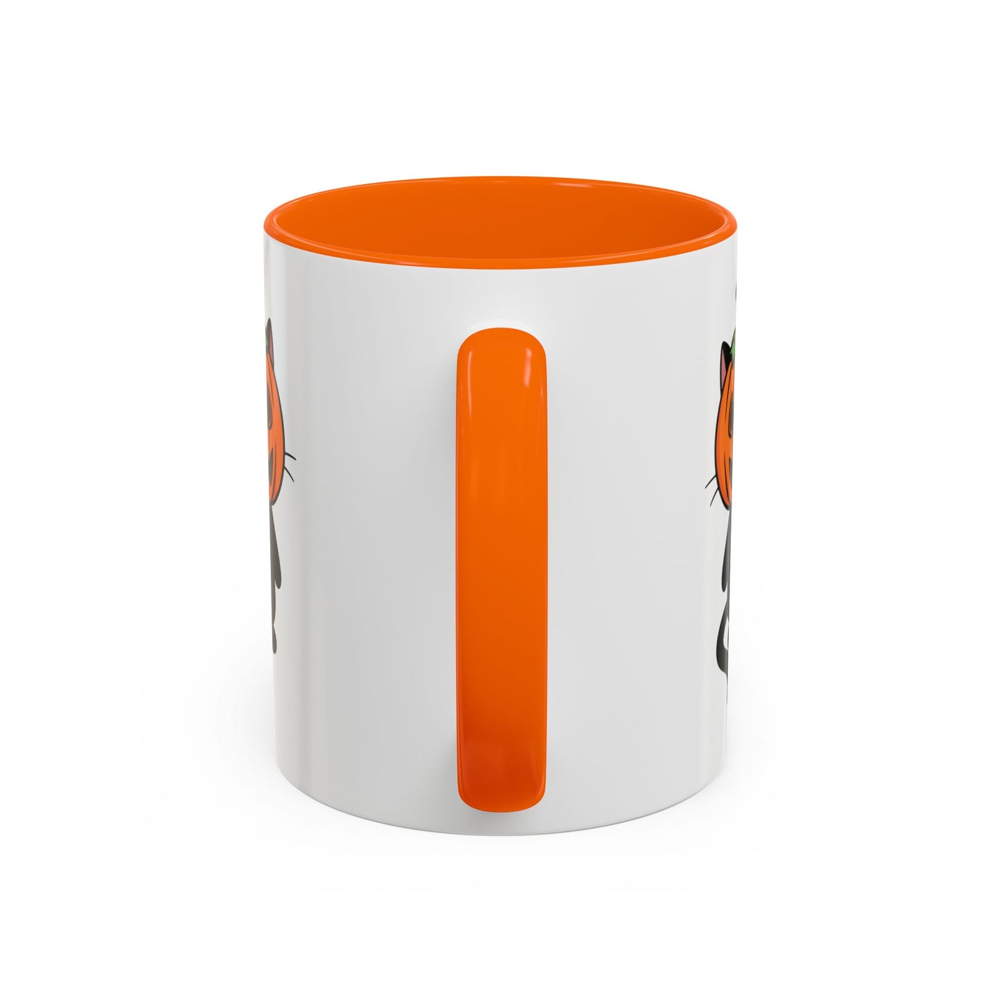 Halloween Pumpkin Cat Mug