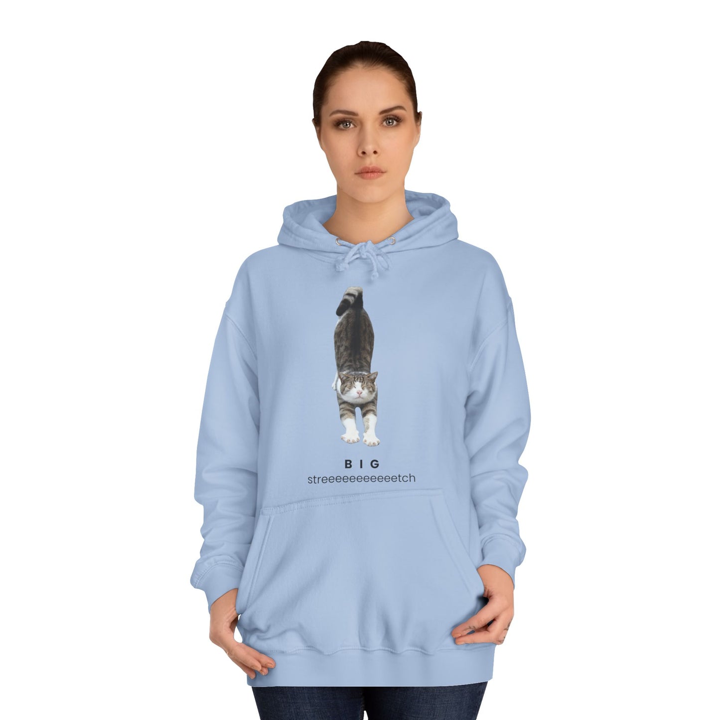 Big Stretch Cat Hoodie