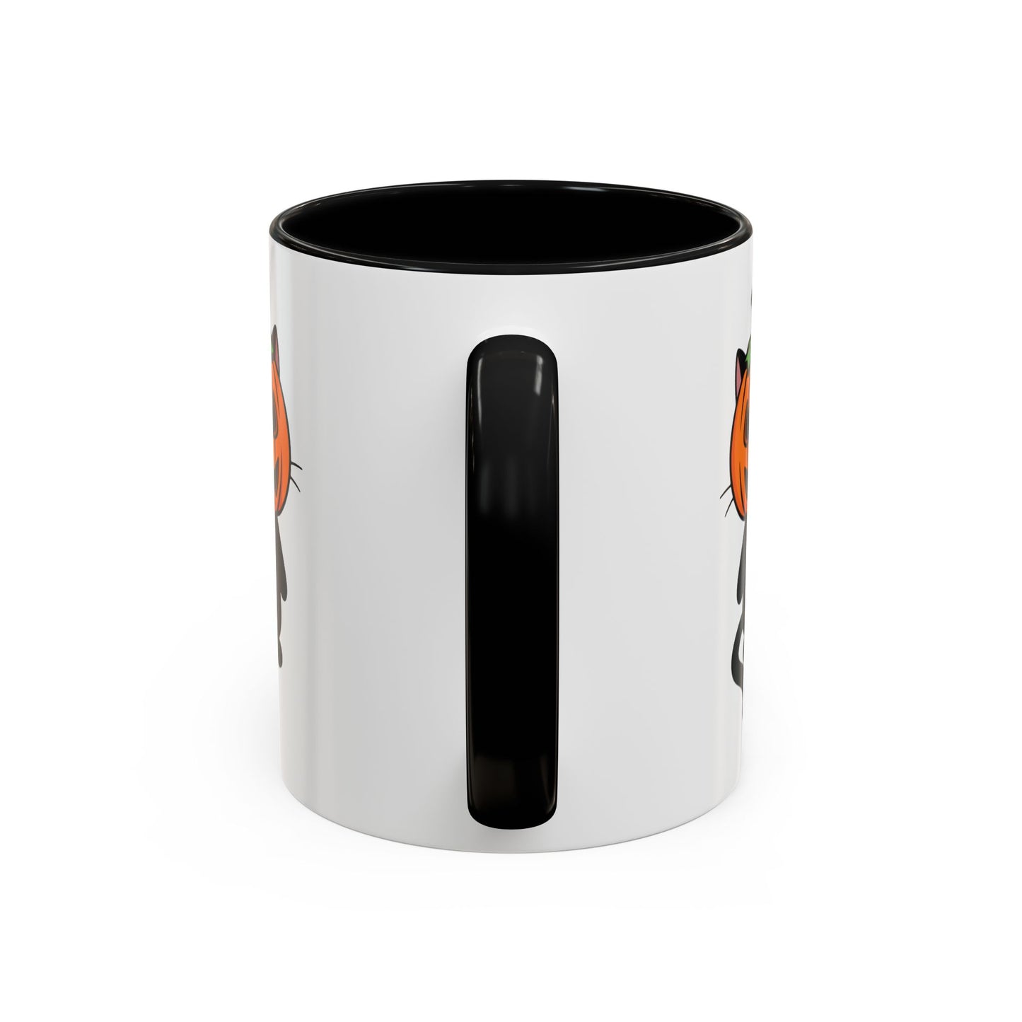 Halloween Pumpkin Cat Mug