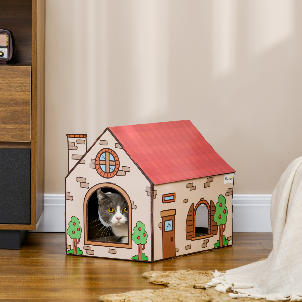 The Scratch Cottage Cat Playhouse