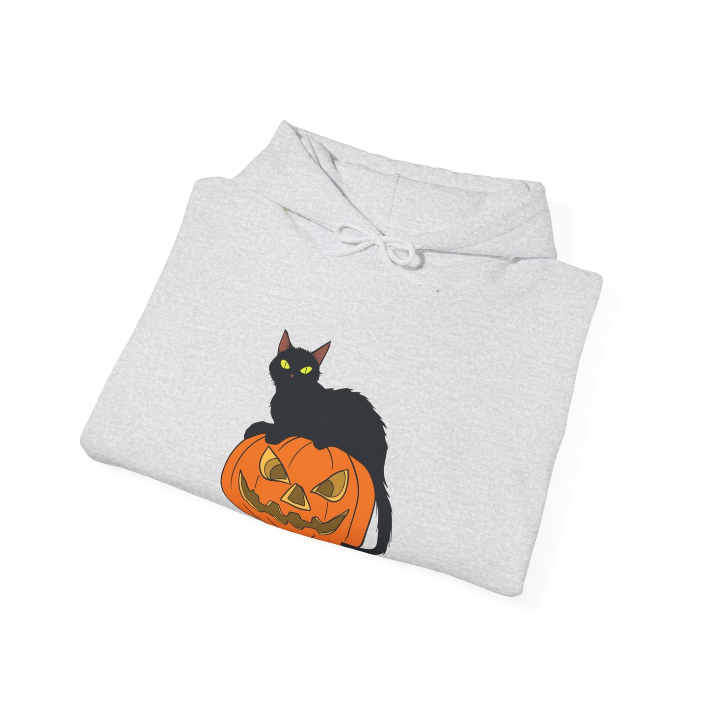 Spooky Pumpkin Cat Hoodie