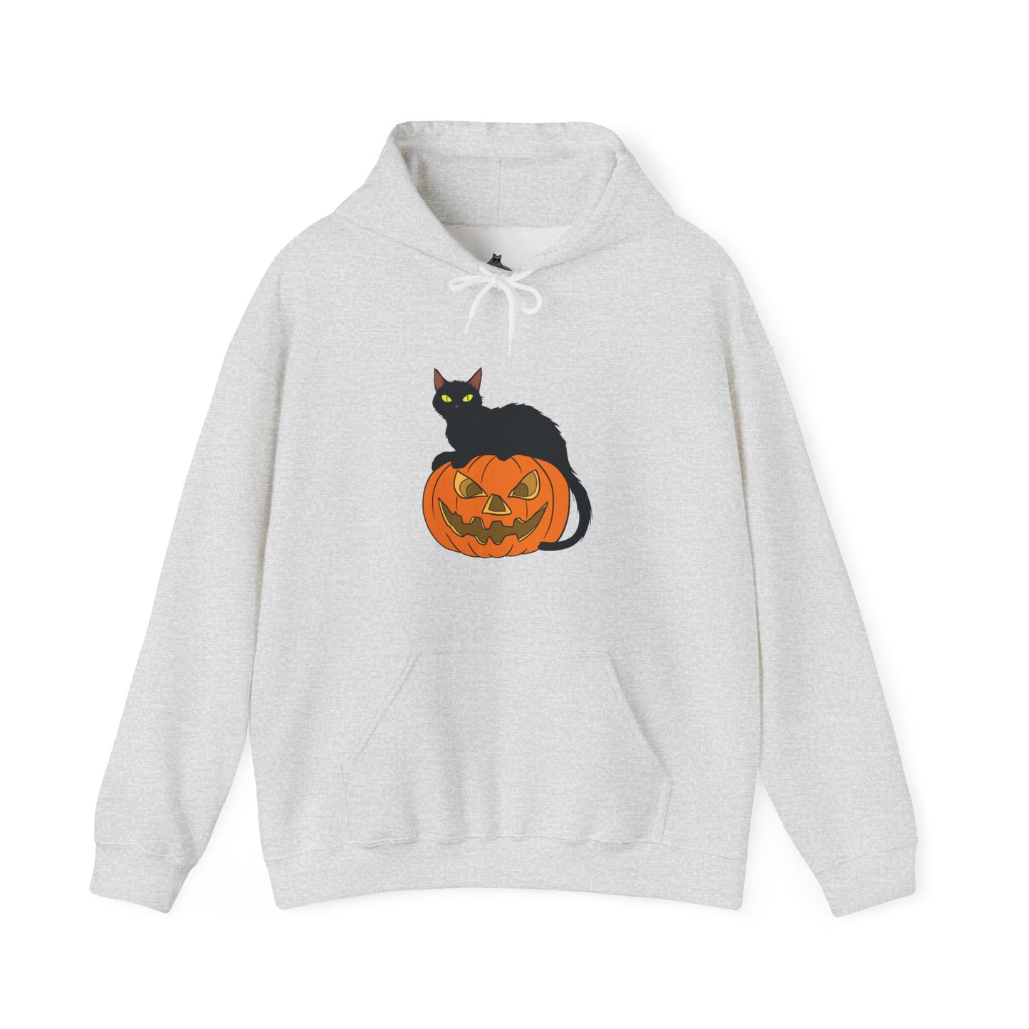 Spooky Pumpkin Cat Hoodie