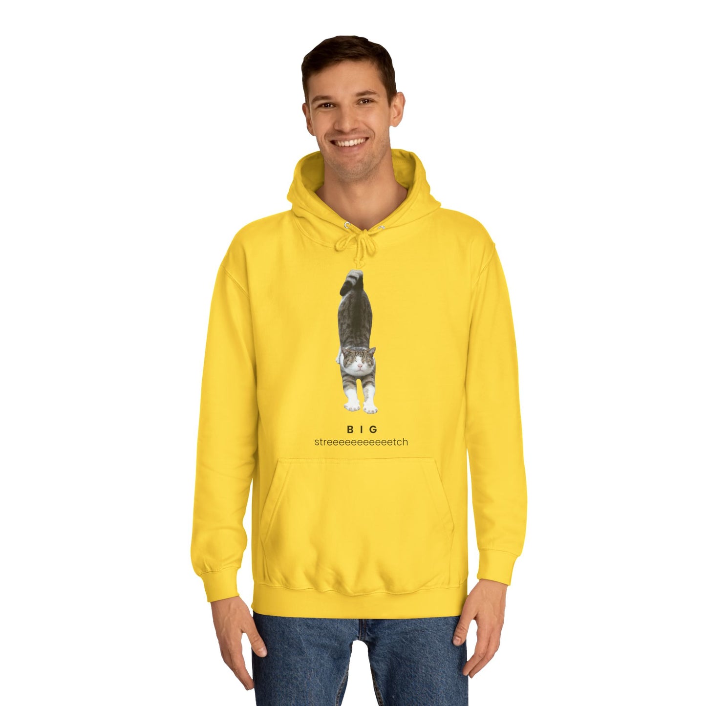 Big Stretch Cat Hoodie