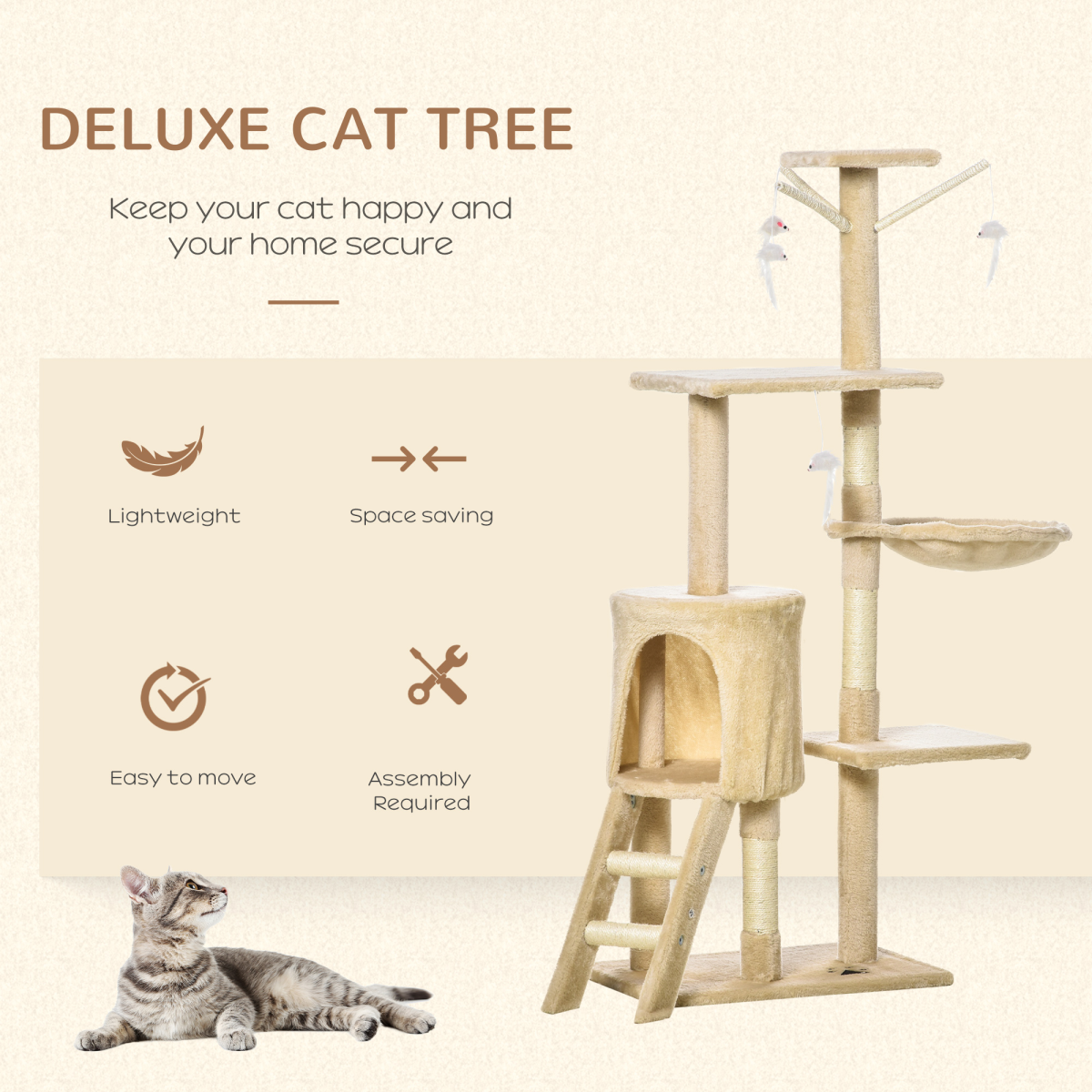Cat Tree Kitty Activity Centre