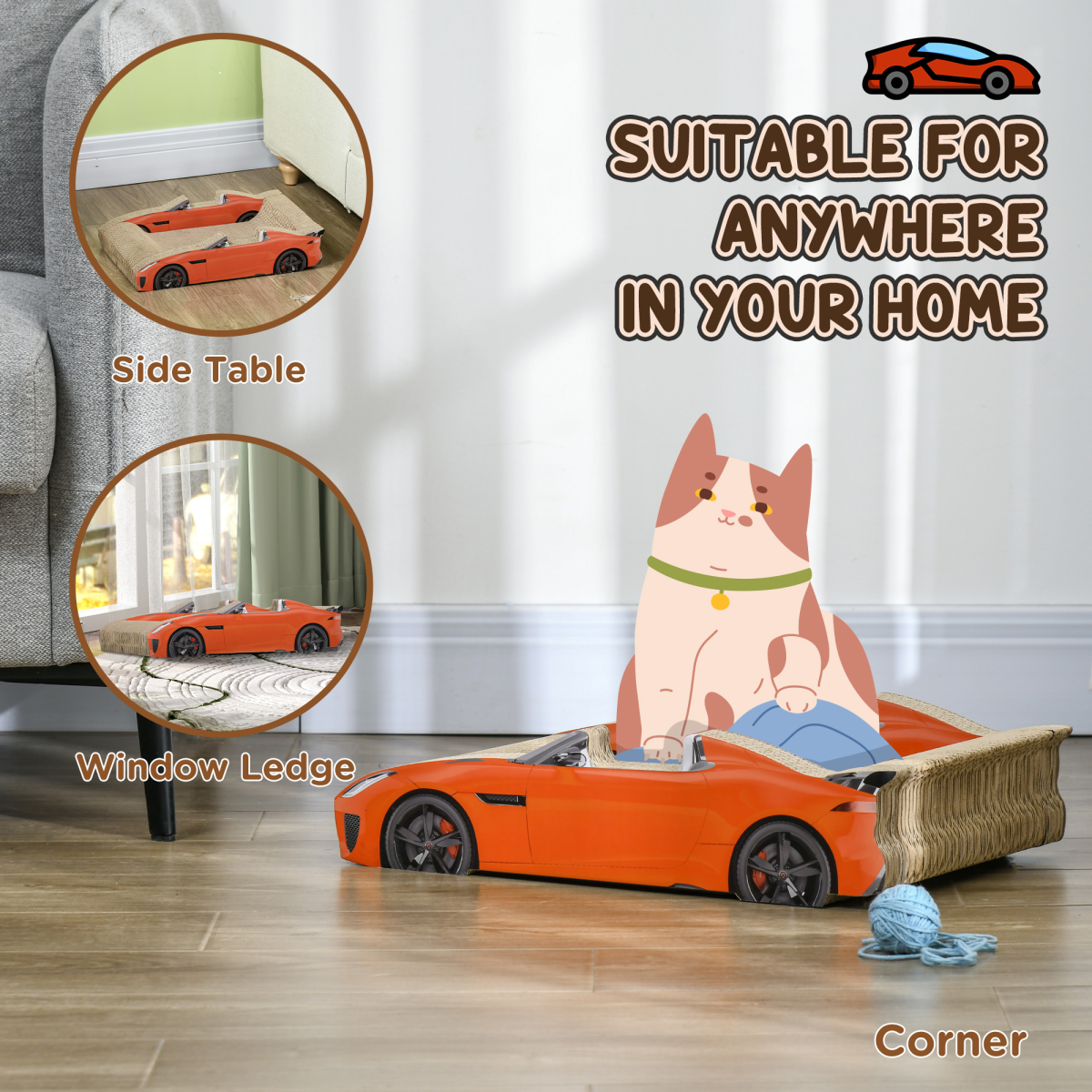 Cat Scratcher Race Car