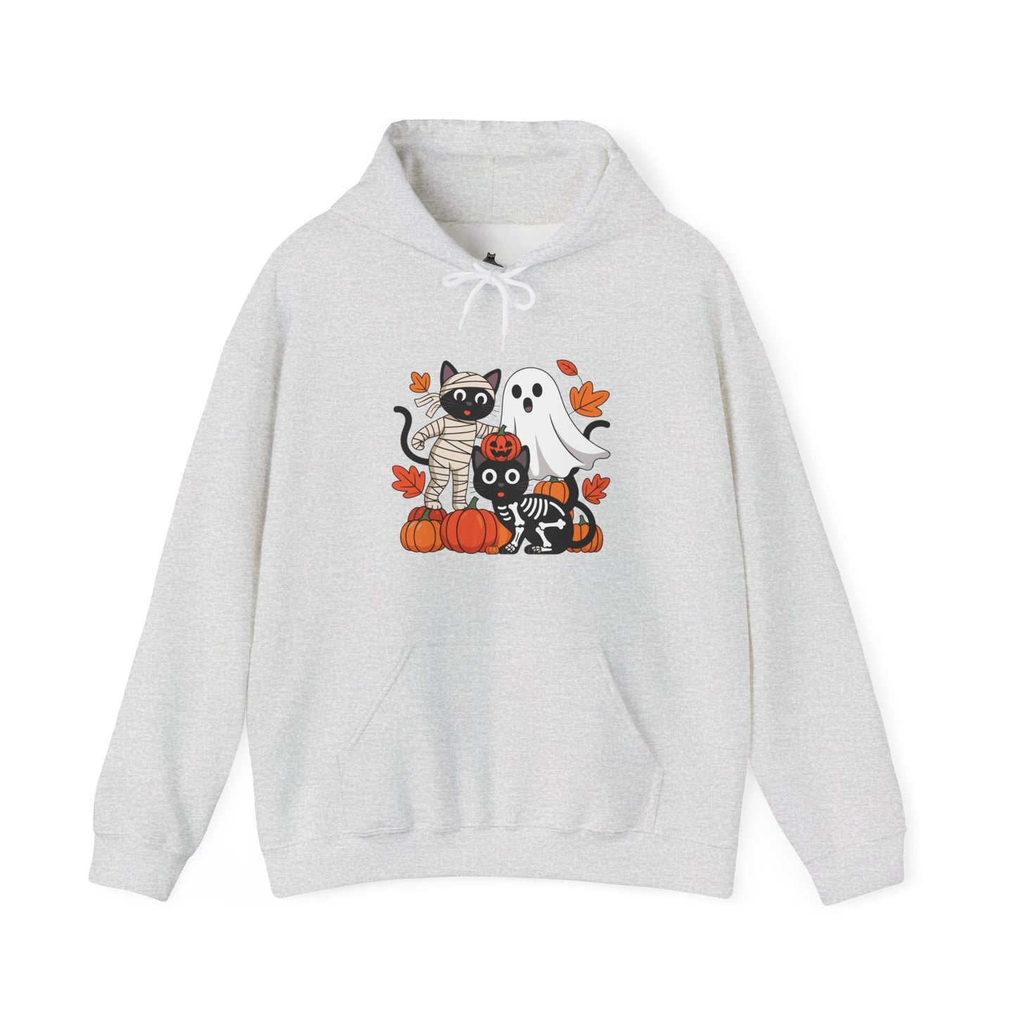 Cozy Pumpkin Cat Hoodie