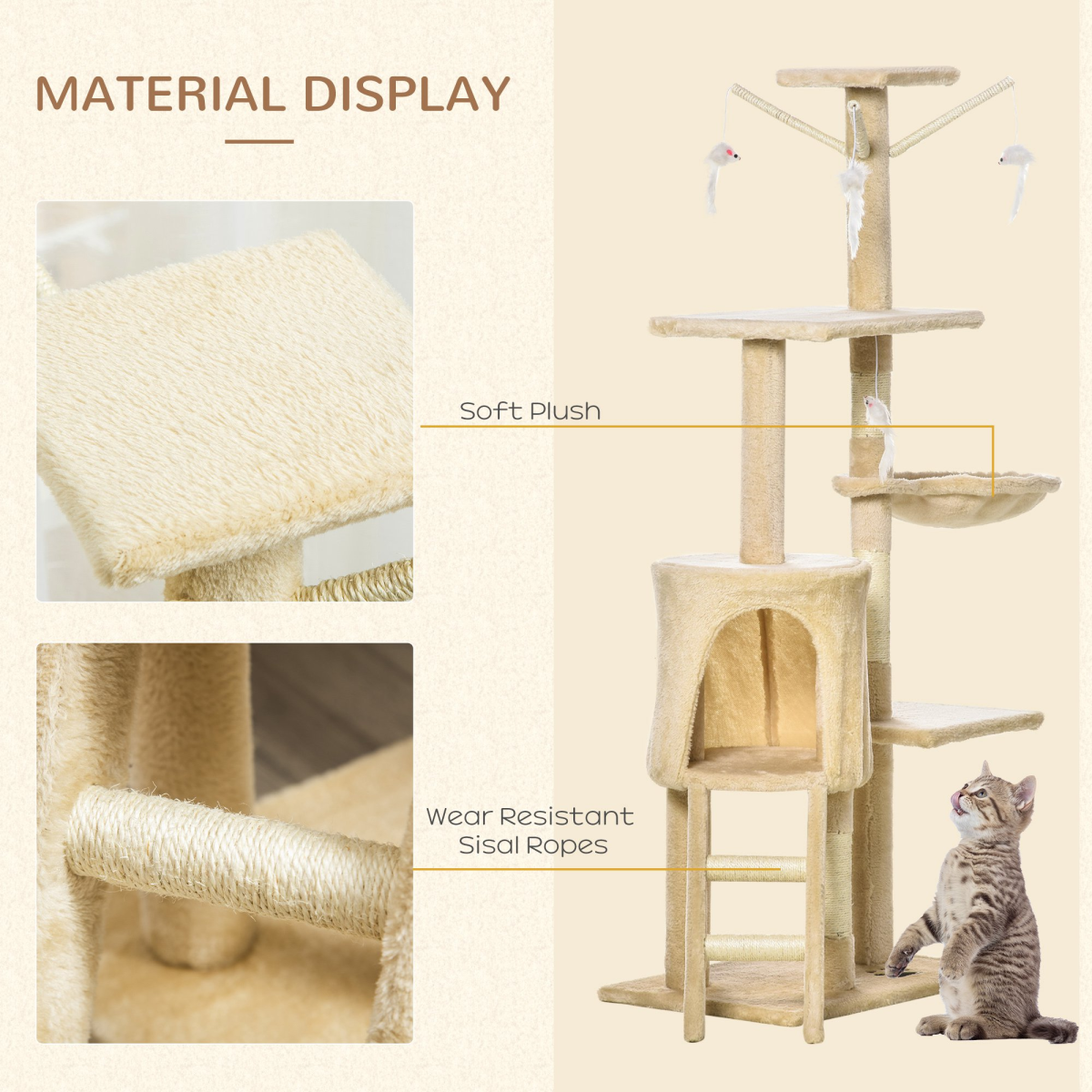 Cat Tree Kitty Activity Centre