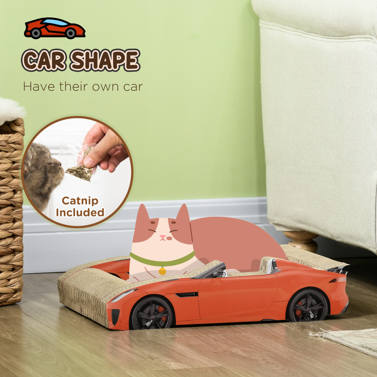 Cat Scratcher Race Car