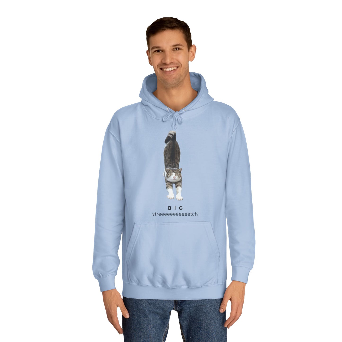 Big Stretch Cat Hoodie