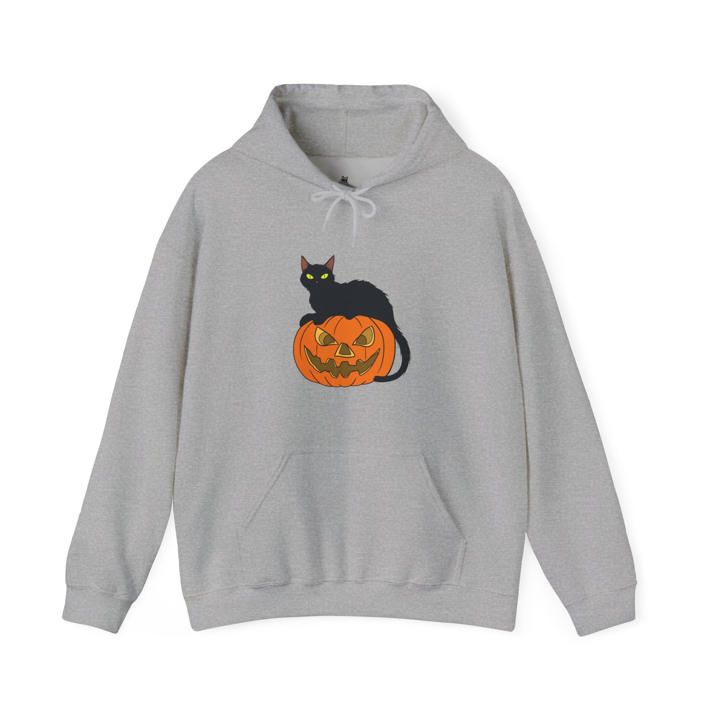 Spooky Pumpkin Cat Hoodie