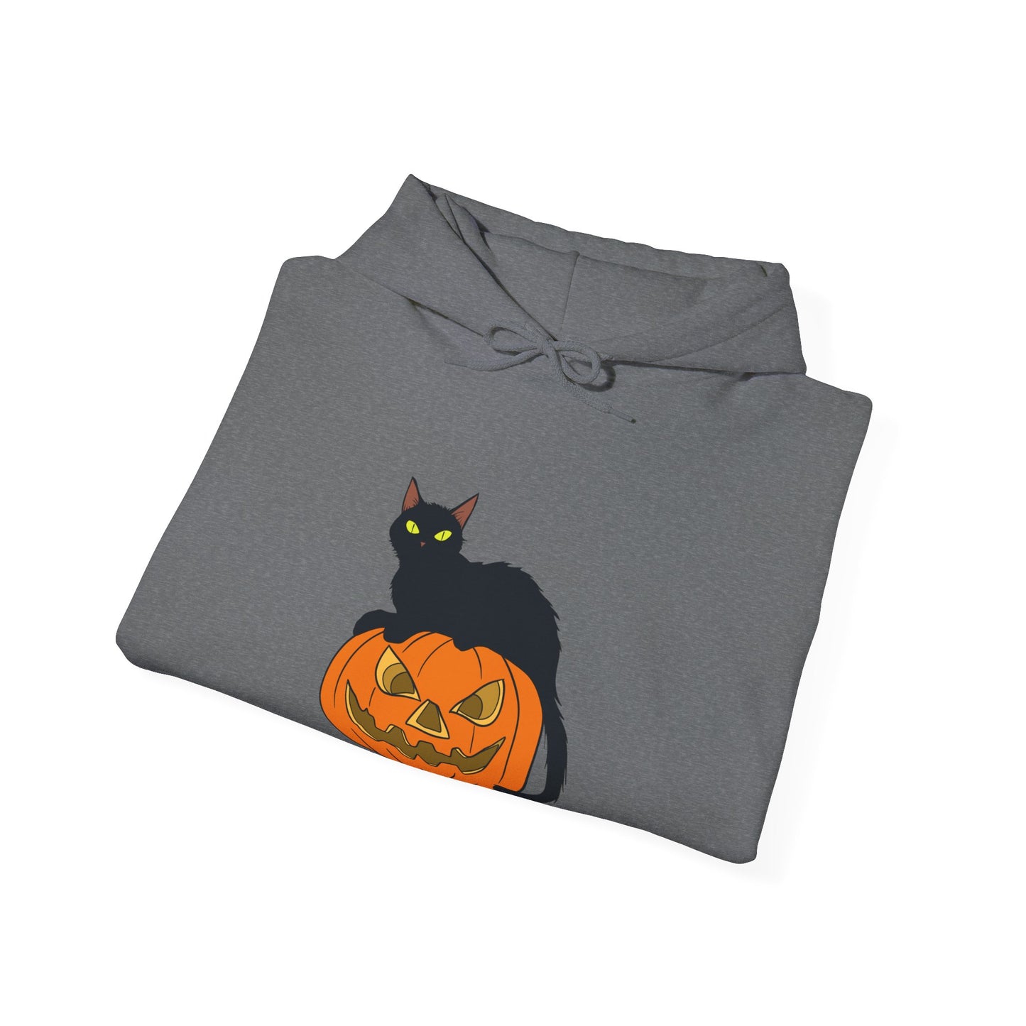 Spooky Pumpkin Cat Hoodie