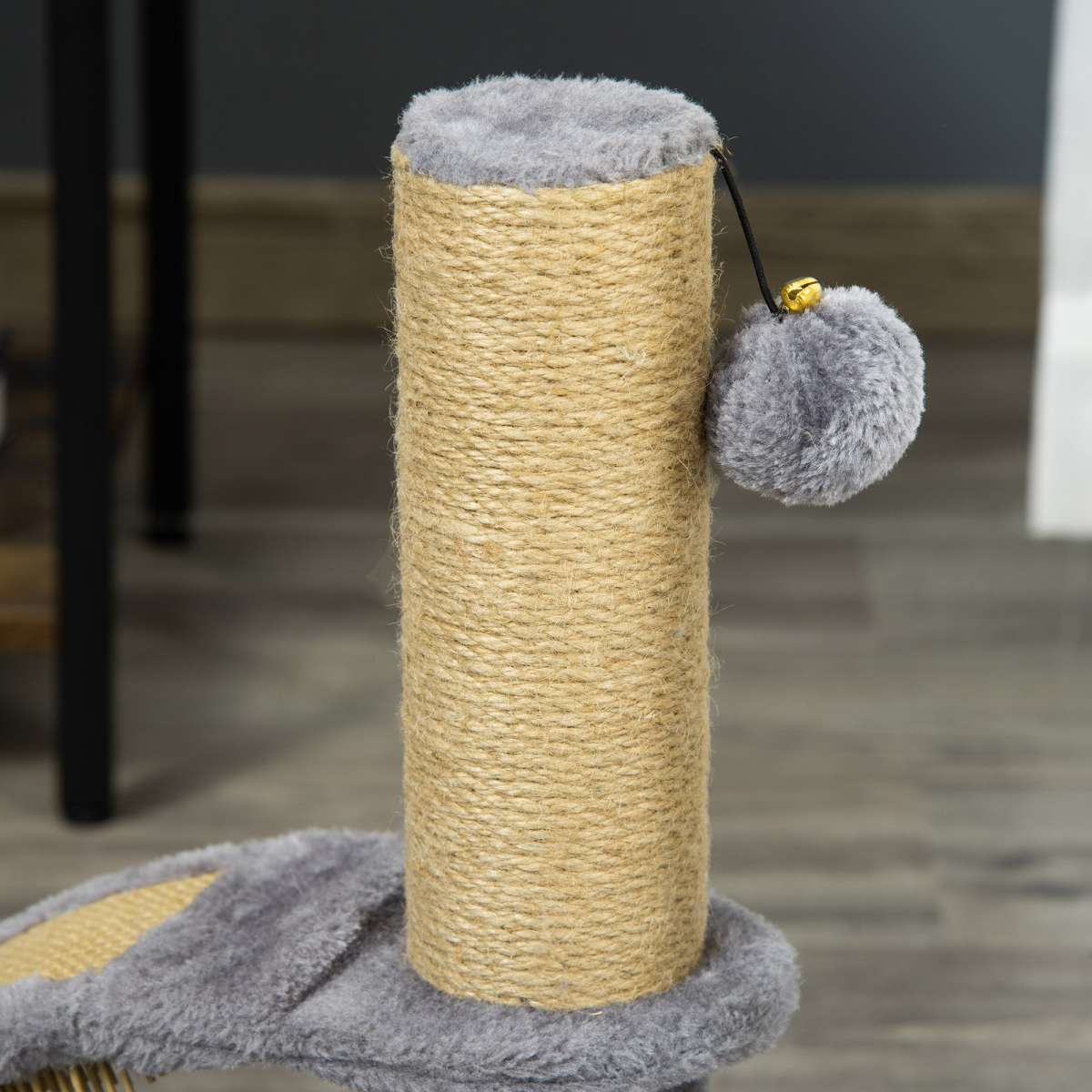 The Claw & Order – Cat Tree with Scratcher, Massage Board & Toy Ball