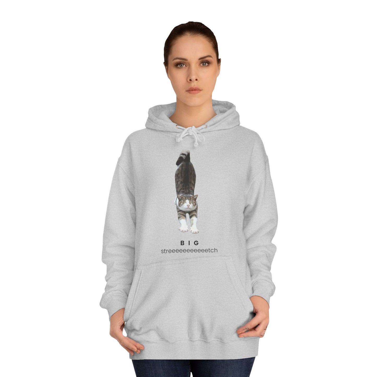 Big Stretch Cat Hoodie