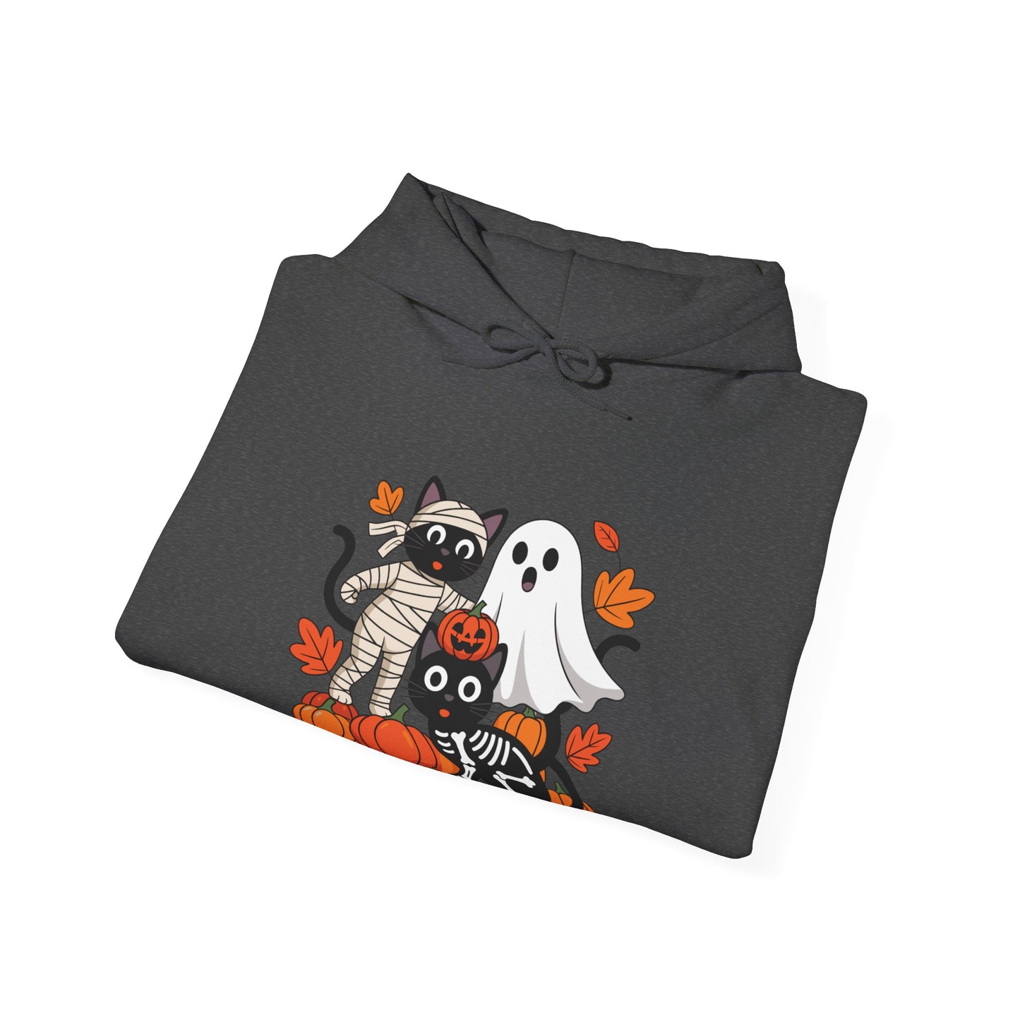 Cozy Pumpkin Cat Hoodie