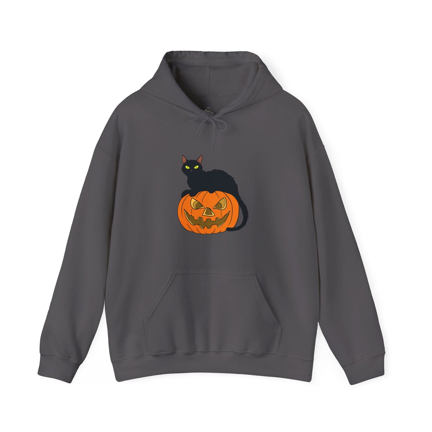 Spooky Pumpkin Cat Hoodie