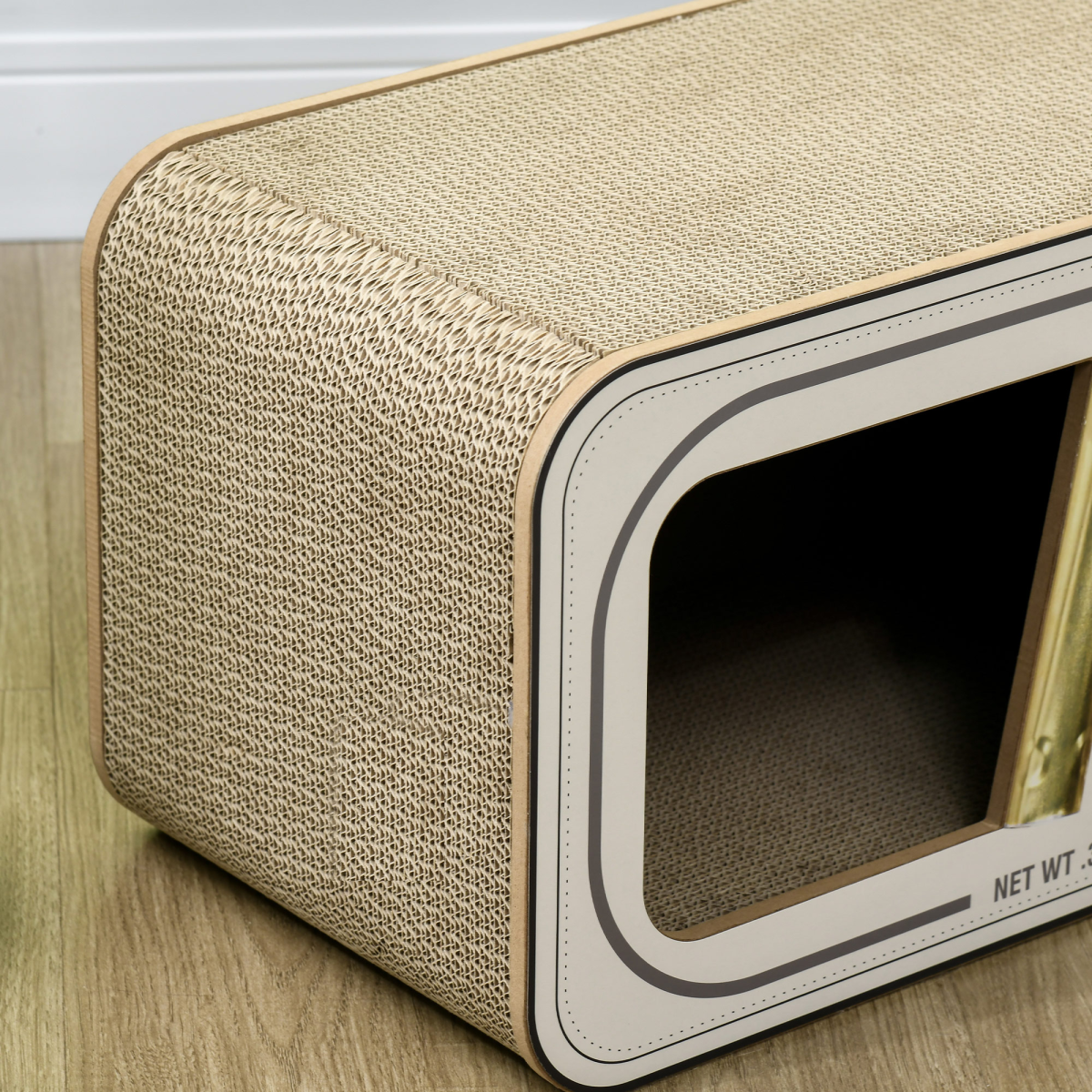 Cat Scratcher Tuna Tin Bed