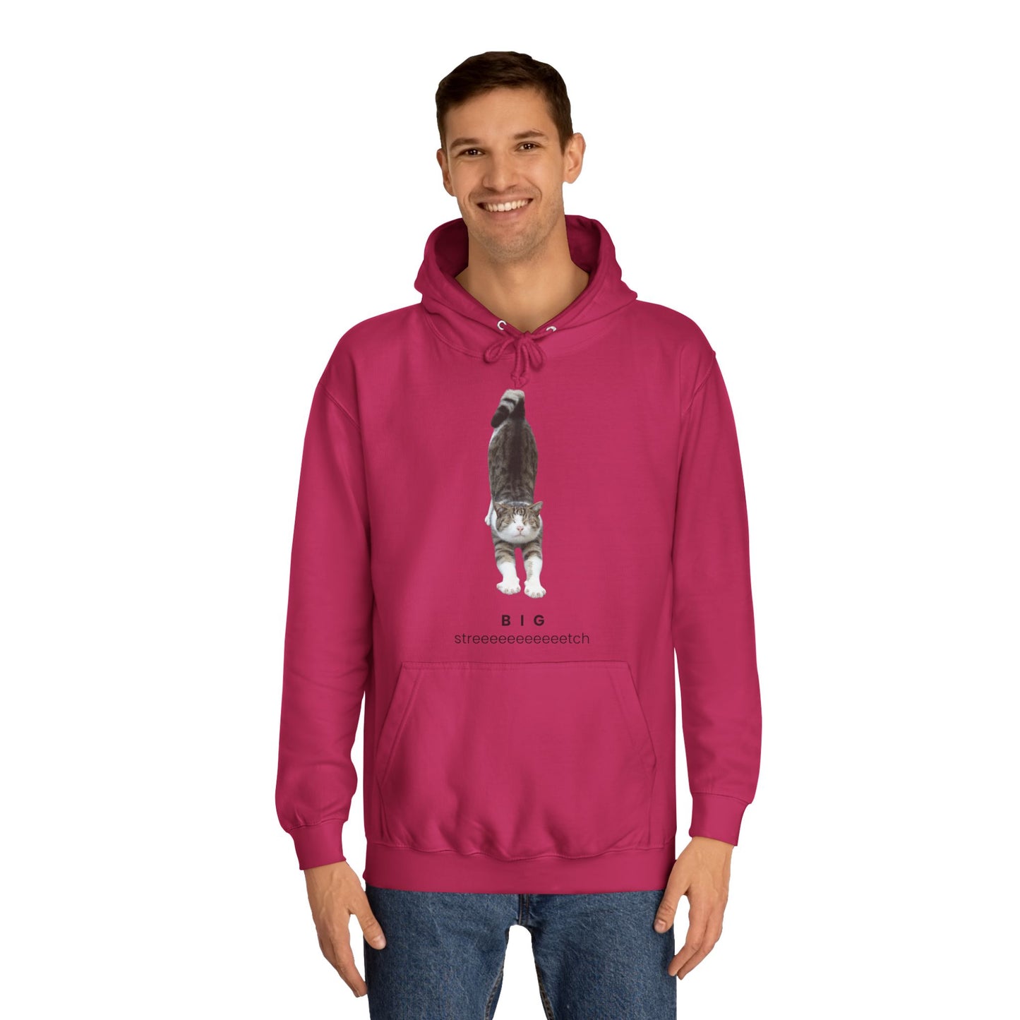Big Stretch Cat Hoodie
