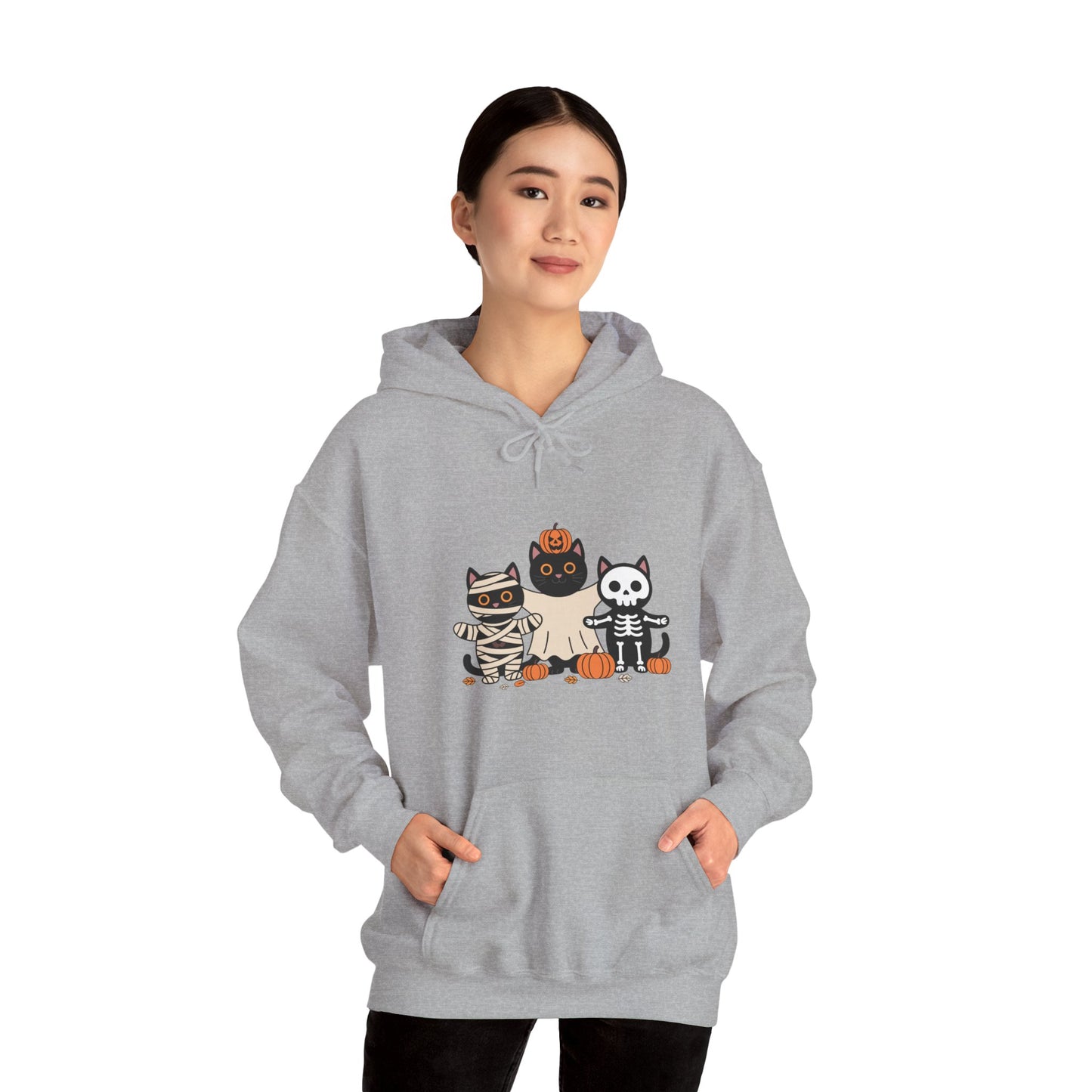 Halloween Cat Lover Hoodie