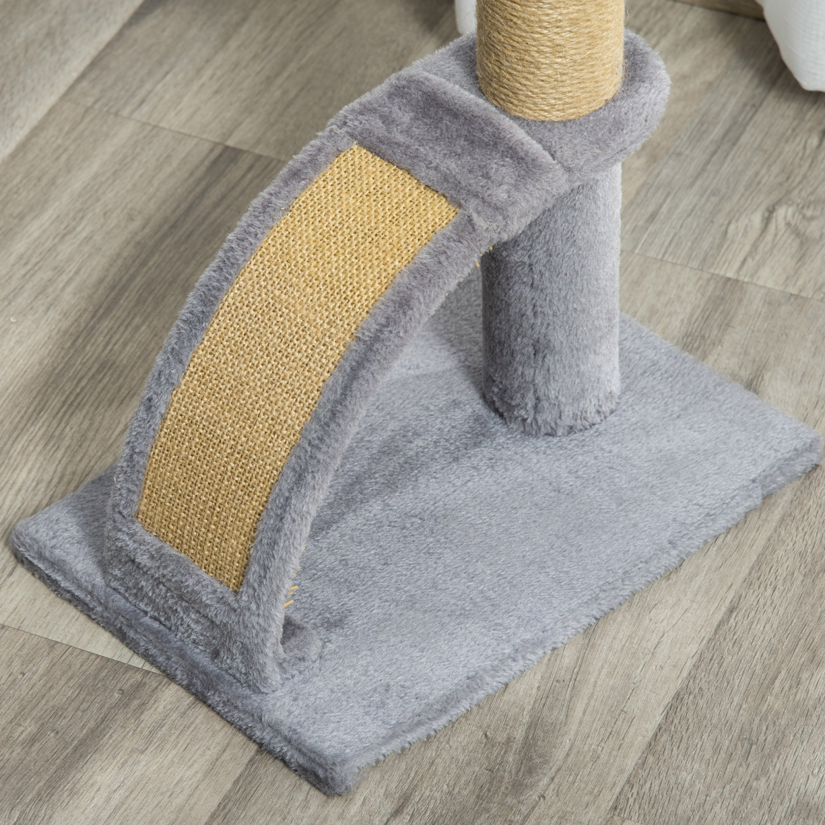 The Claw & Order – Cat Tree with Scratcher, Massage Board & Toy Ball
