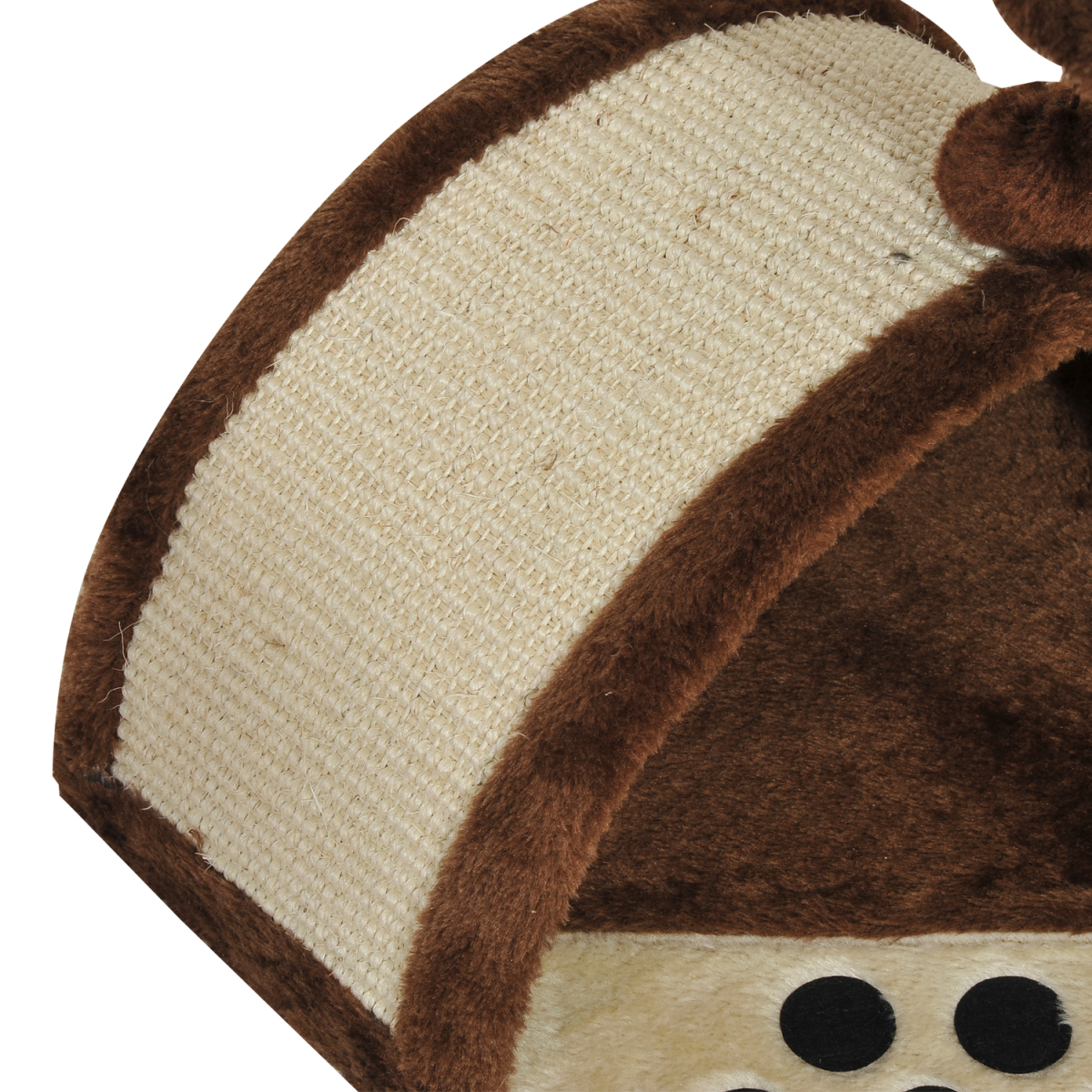 Cosy Cat Tree with Scratching Post, Sisal Ramp & Play Toy