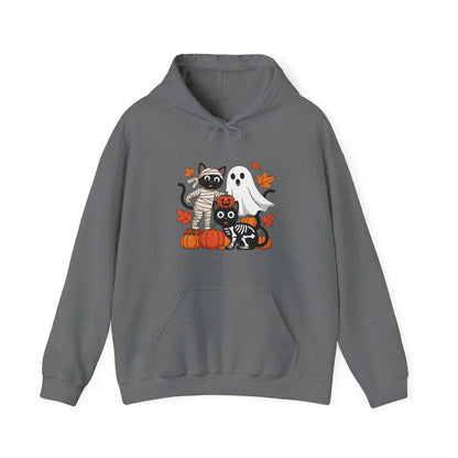 Cozy Pumpkin Cat Hoodie