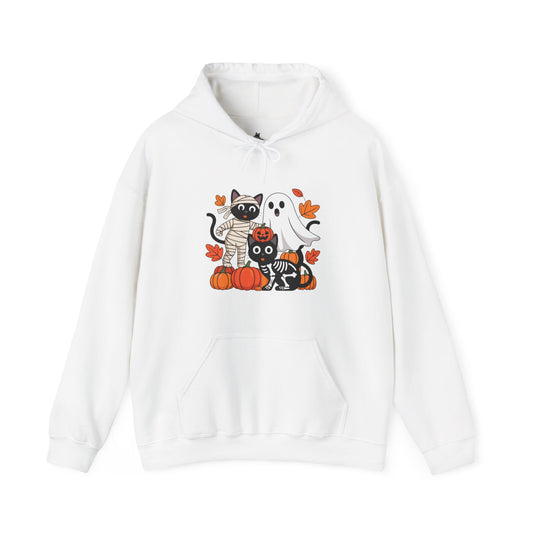 Cozy Pumpkin Cat Hoodie