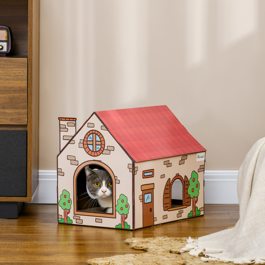 The Scratch Cottage Cat Playhouse