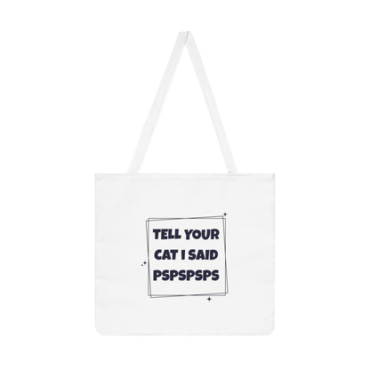 Shoulder Tote Bag Cute Cat