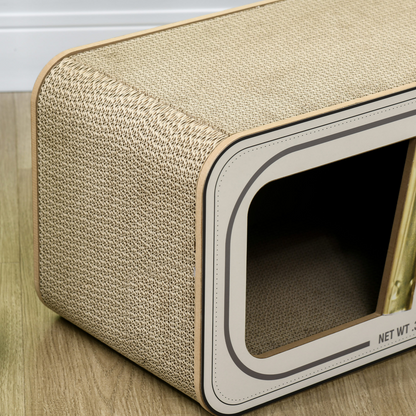 Cat Scratcher Tuna Tin Bed