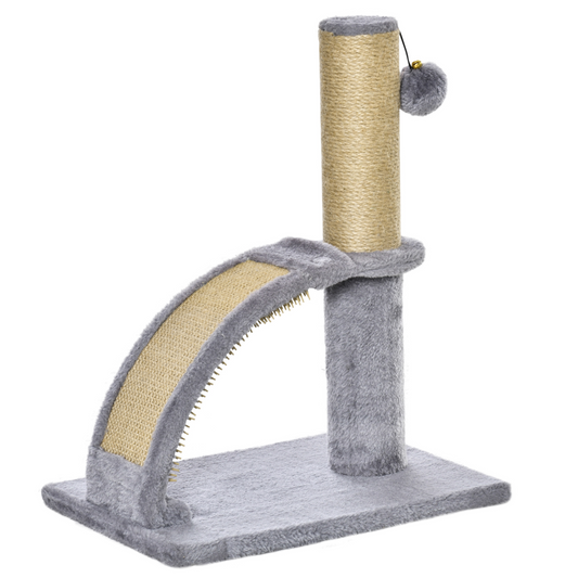 The Claw & Order – Cat Tree with Scratcher, Massage Board & Toy Ball